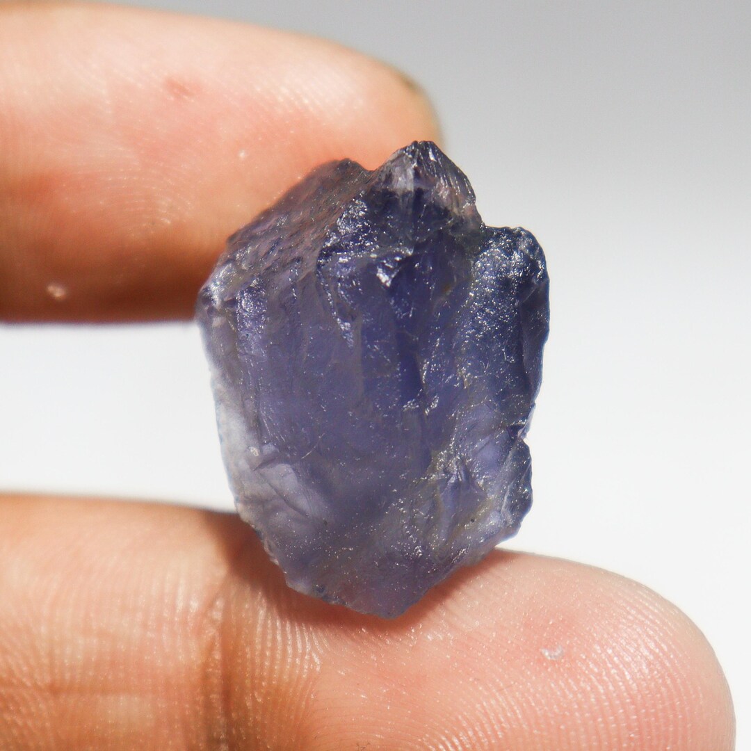 Natural Iolite Rough Stone 23x18x11 Mm 21.65 Ct Raw Blue Gemstone - Etsy