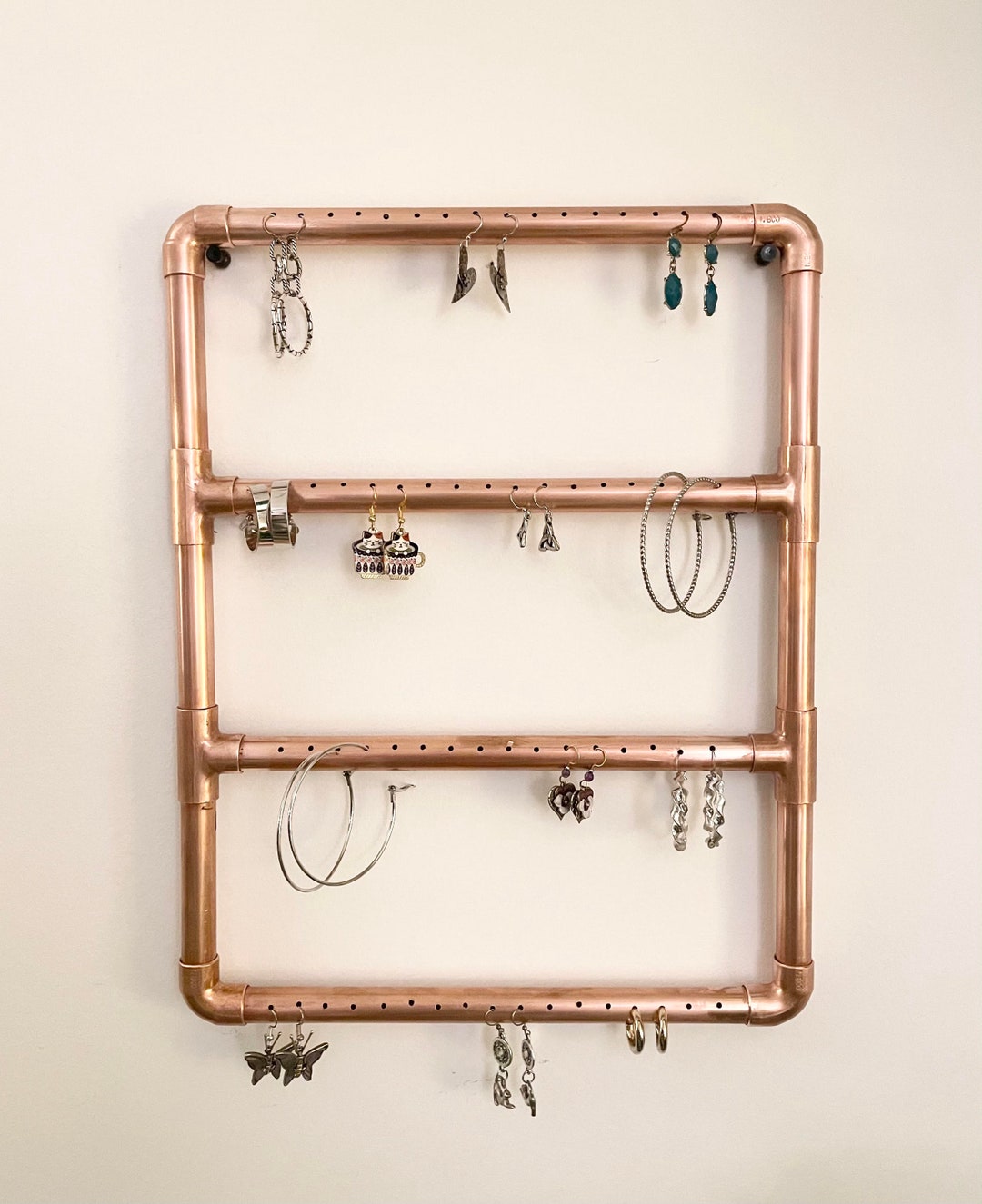 Copper Earring Rack - Etsy