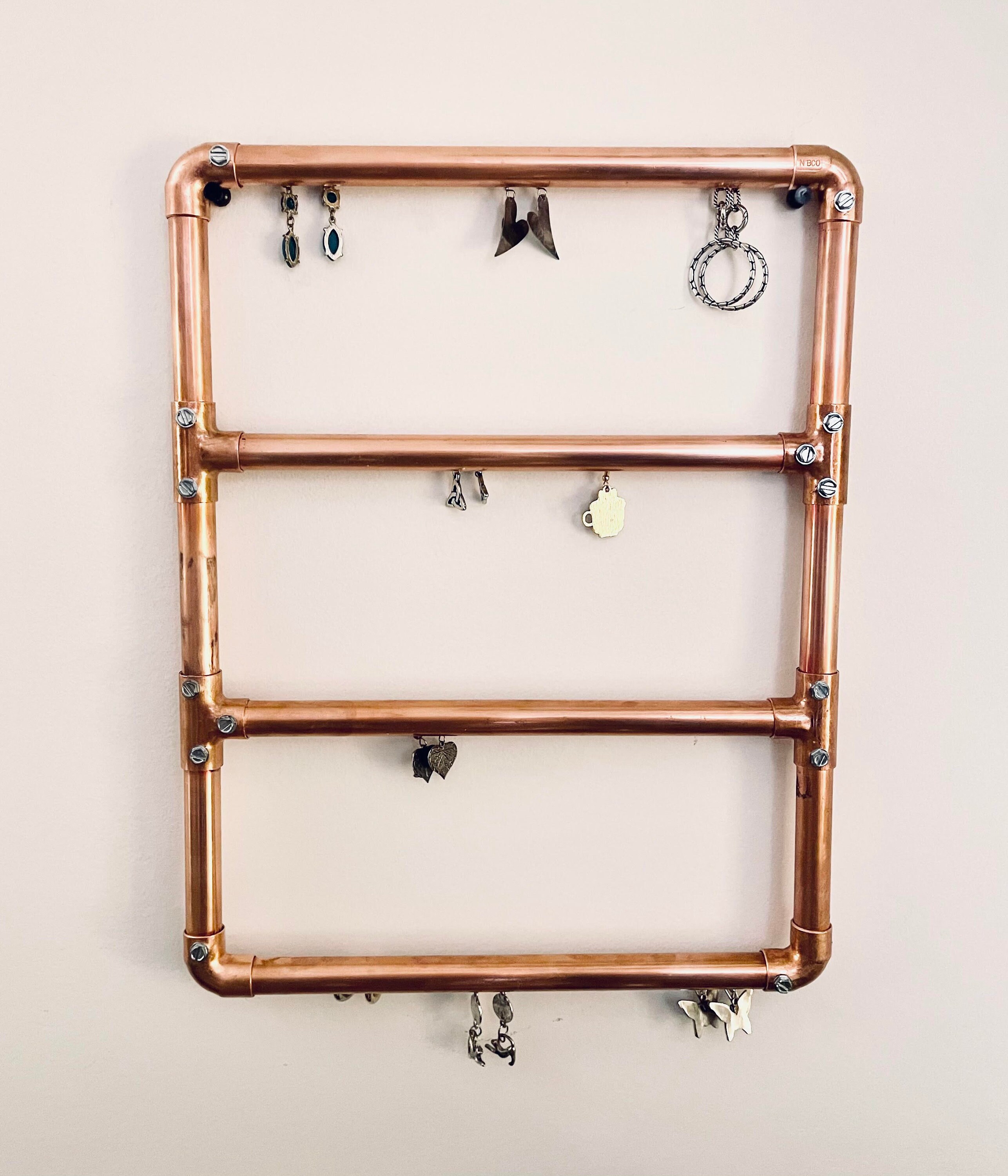 Copper Earring Rack - Etsy