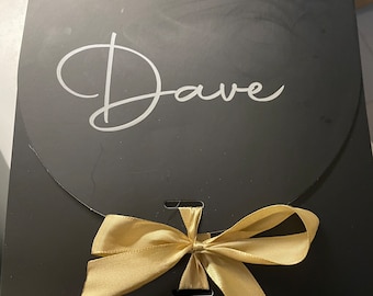 Personalized Page Boy Gift Box, Wedding Thank You Favor