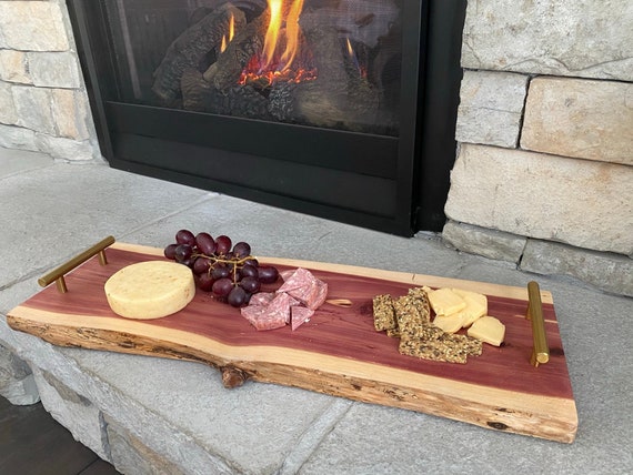 Handcrafted Cedar Cutting/Serving Board - Small - 100% Western Red Cedar