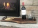 Charcuterie Board Live Edge Wood, Black Walnut Wooden Charcuterie Board With Handles, Cheese Board, Serving Board, Anniversary , Birthda 