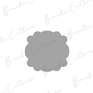 Plaque 3 Cookie Cutter