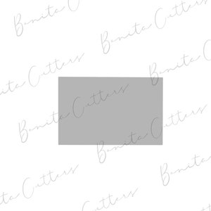 Rectangle Shape Cookie Cutter