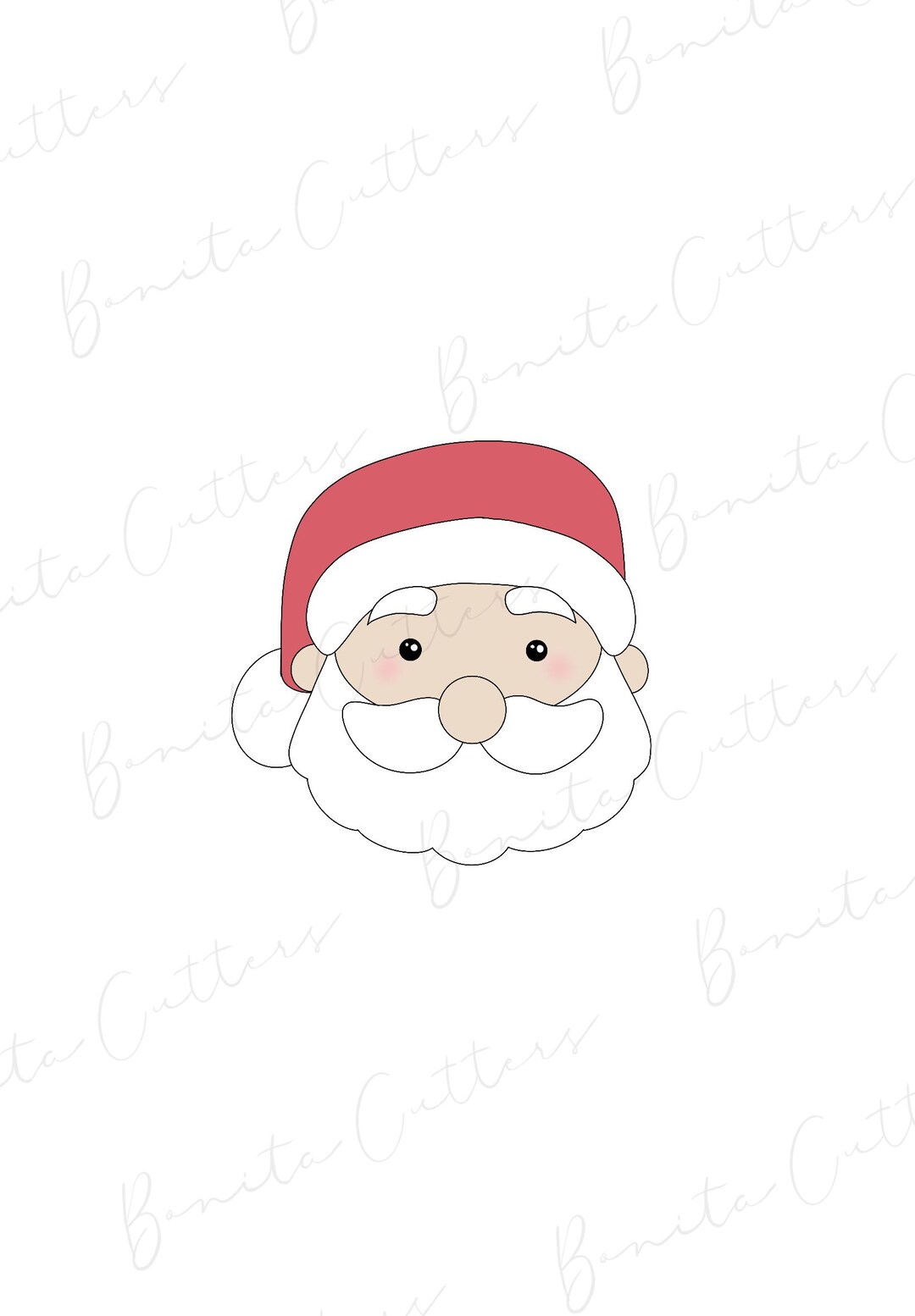 Santa Cookie Cutter - Etsy