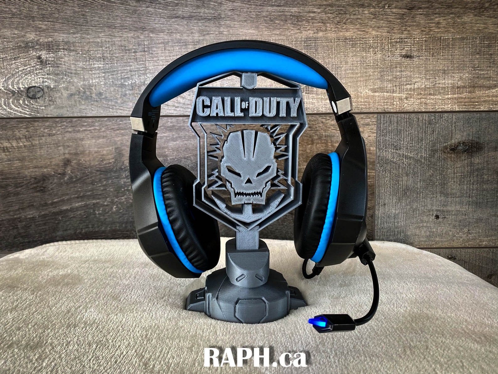 Call of Duty headset stand 3d Printed with PLA Etsy