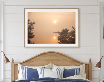 Fine Art Print, Wall Art Print, Beach Prints, Ocean Prints, 16x20 prints, Living Room Wall Art, Chesapeake Bay Prints, Chesapeake Bay Sunset