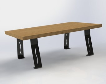 Set of 4 coffee table legs metal DIY coffee table coffee table industrial style