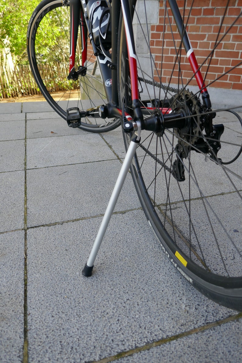 Fahrrad abnehmbarer Kickstand Fahrradunterstützung Fahrradständer für Rennrad Rennrad Racer Carbon Fahrrad Bild 1