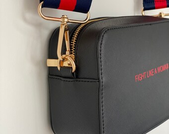 Cross body IVF got this/ fight like a woman bag