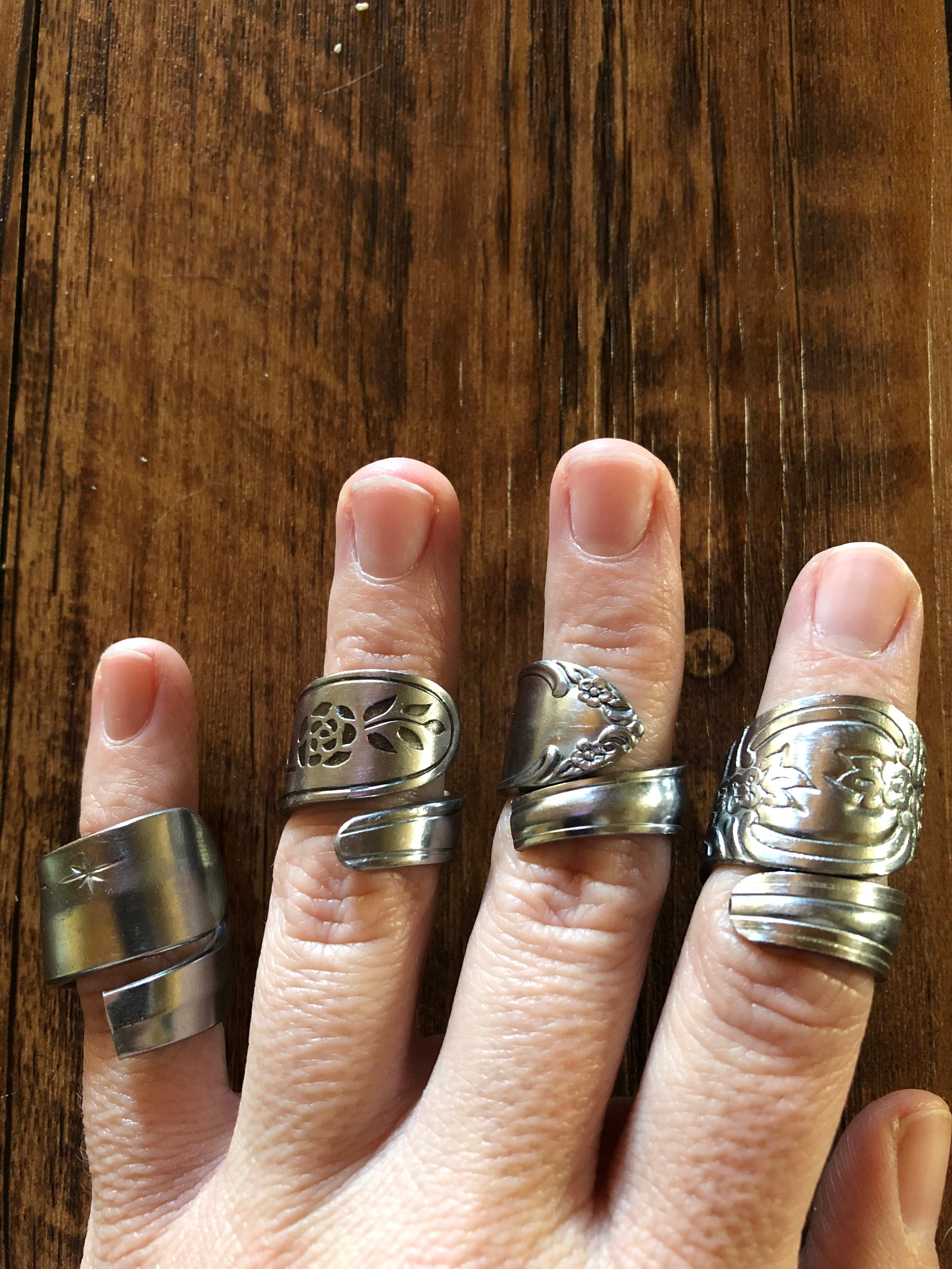 Hand Made Spoon Rings - Etsy