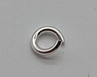 Ringetjes ringetjes d=4,5 mm 925 zilver open voor sieraden