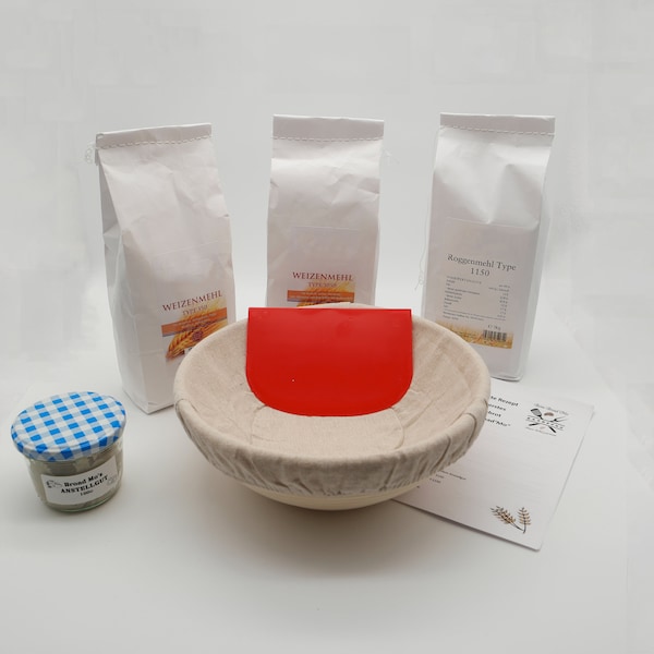 Bread baking starter set from "Beim Broad'Mo" Bread baking starter, sourdough, sourdough, organic, vegan