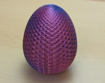 3D-geprint paasei "Triangle" | Moderne vormgeving | Paas eieren