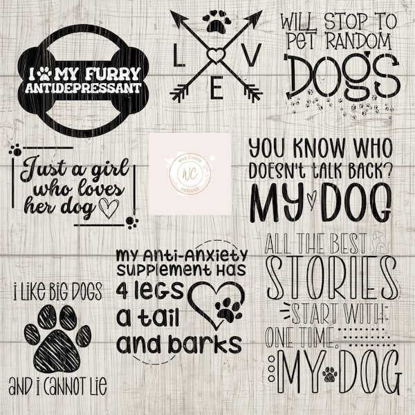 Dog Lover svg | Dog mama svg | dog svg bundle | Dog mom svg | Dog life svg | funny dog svg | I love my dog svg