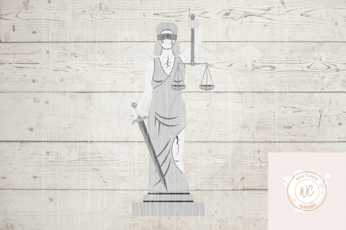 Lady Justice Crying Svg Government Svg Womens Rights - Etsy Ireland