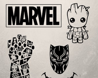 Download Marvel Svg Bundle Etsy