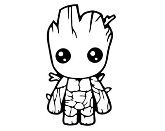 Download Baby Groot Svg Etsy