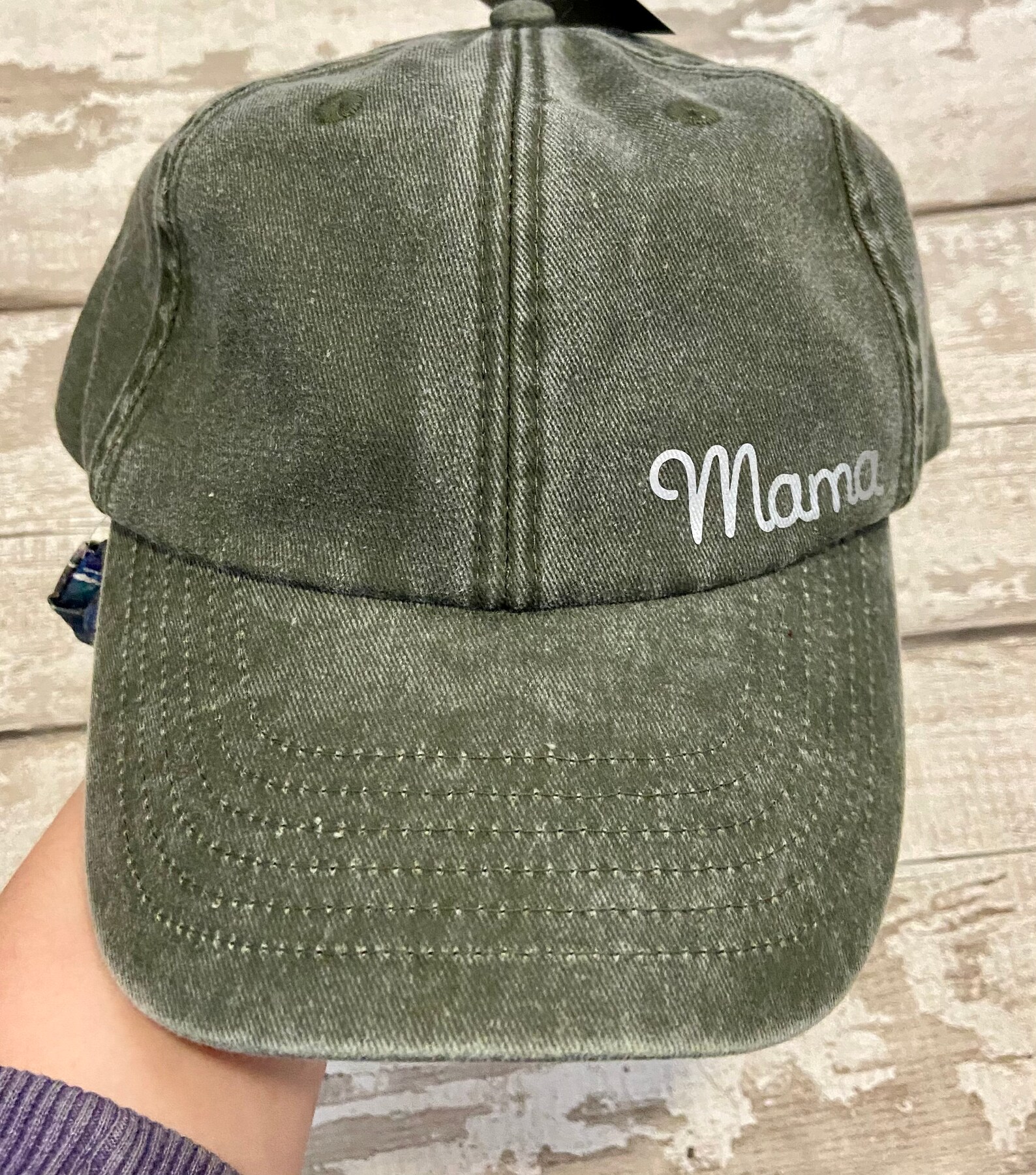 Vintage washed look adult mama caps Mama Hat Mum Gift | Etsy