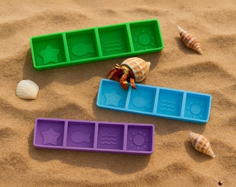 Hermit Crab Food Dish — Feeding Dish and Oil Dish for Hermit Crab Habitat