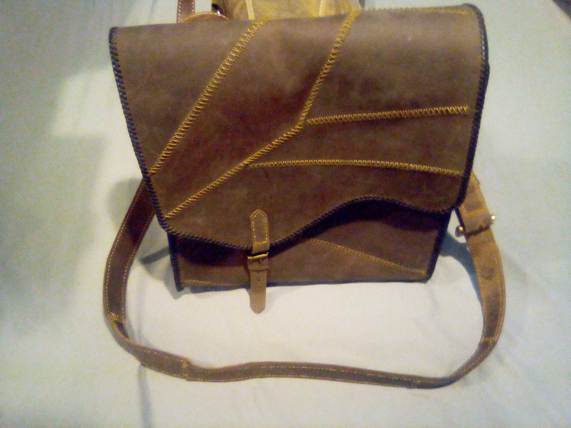 Patches messenger bag Etsy