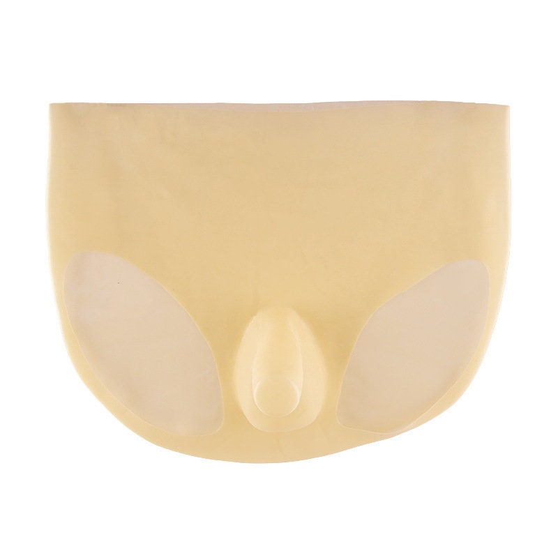 Underwear Couple Latex Male Transparent Contraceptive Etsy