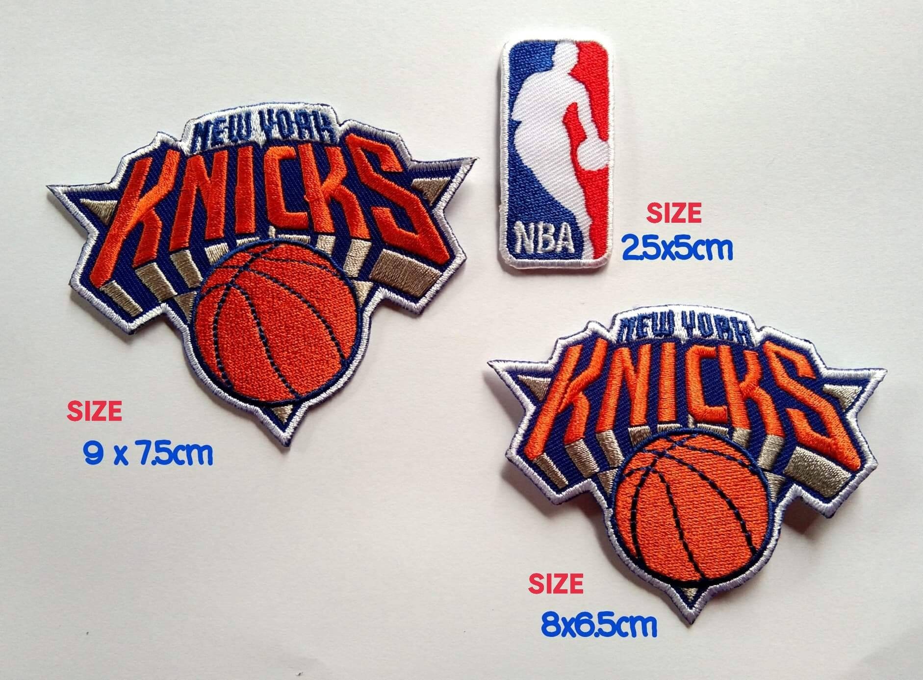 New York Knicks Sport Logo Patches Embroidery Iron on Sew Etsy