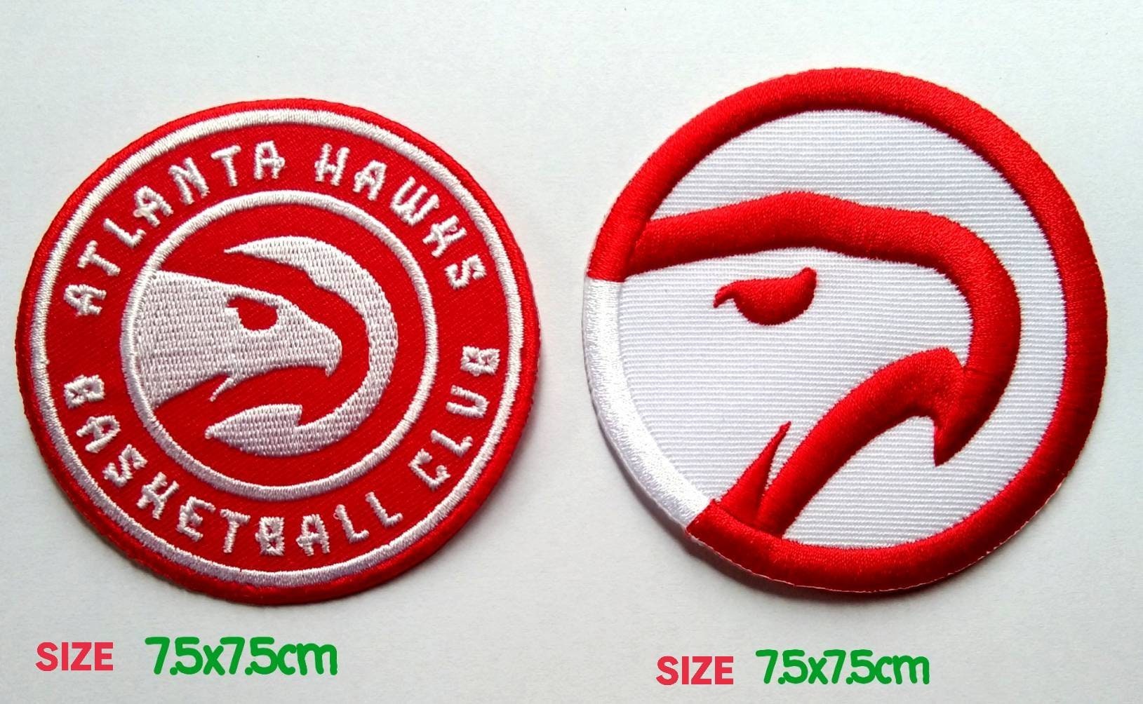 Atlanta Hawks Sport Logo Patches Embroidery Iron on Sew on. Etsy