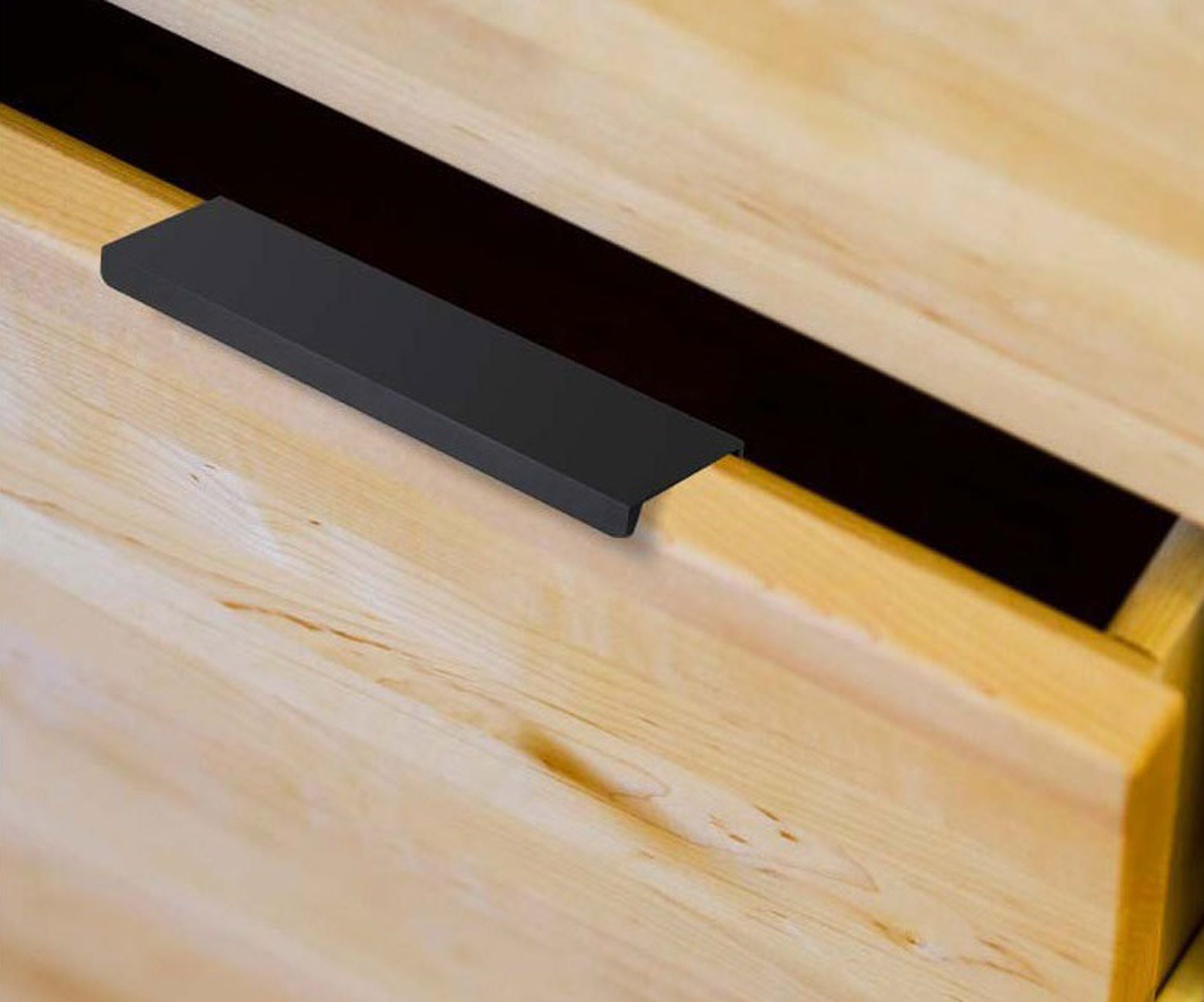 Drawer Door Edge Handle Modern Simple Invisible Handle Etsy