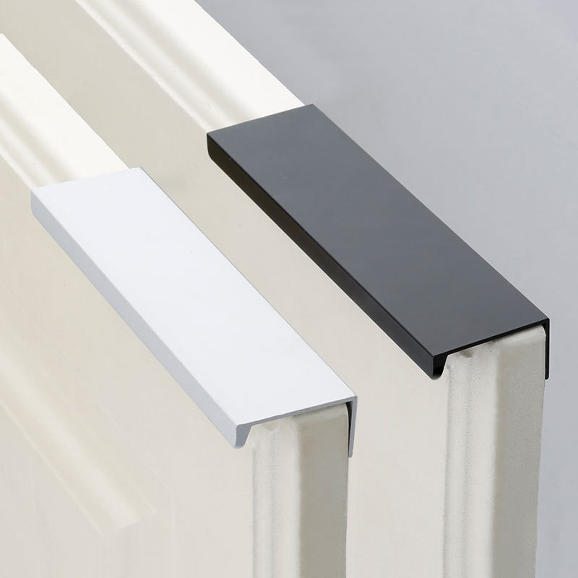 Drawer Door Edge Handle Modern Simple Invisible Handle Etsy