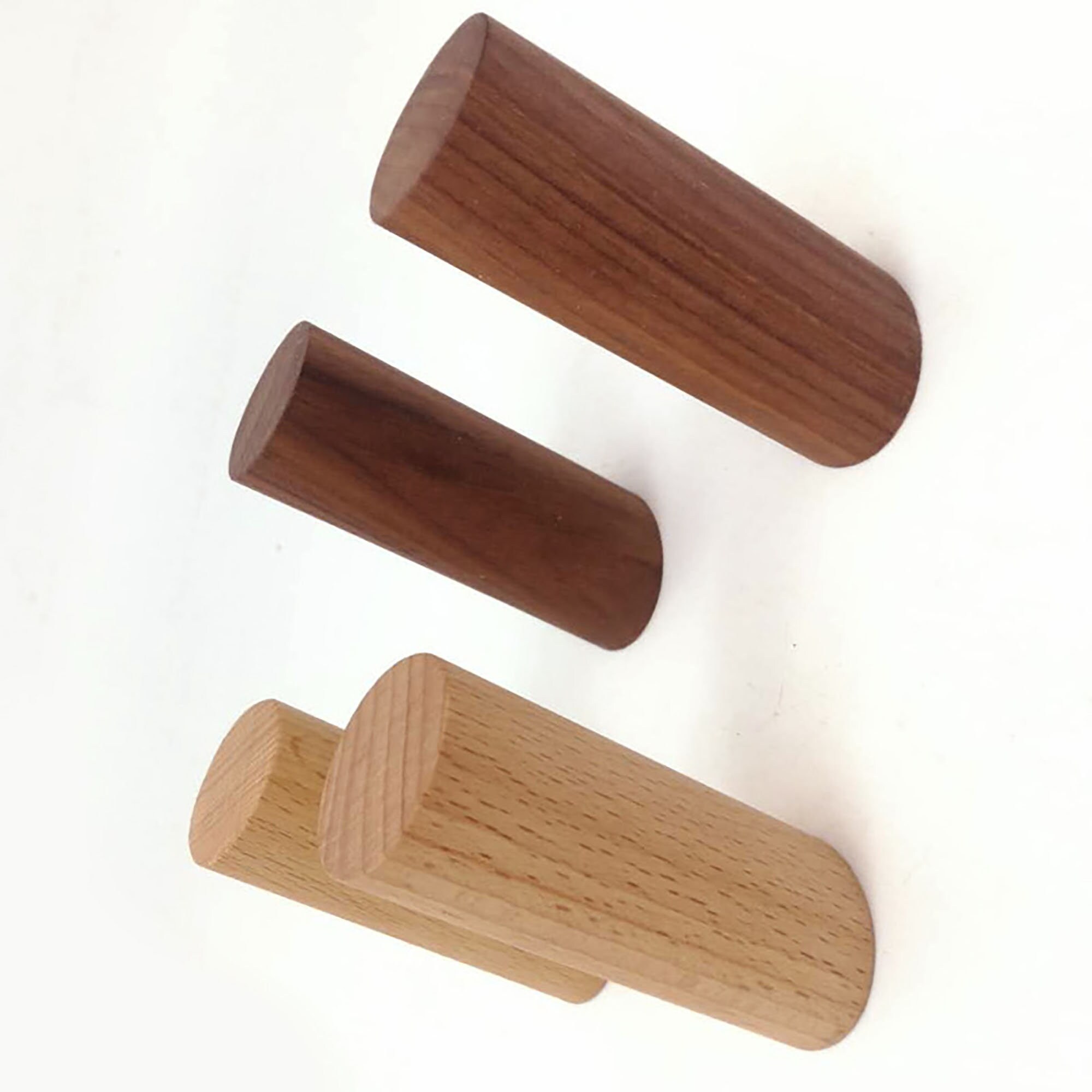 Simple Wooden Hook Modern Wooden Hook Nordic Coat Hooks Etsy