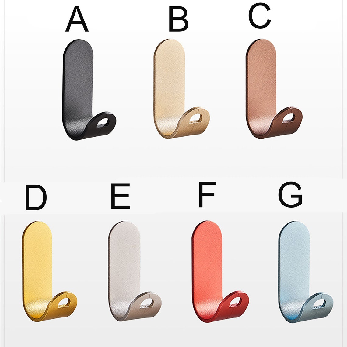 Heavy Duty Hookswall Hangerscoat Hangers Racks Hook Self Etsy