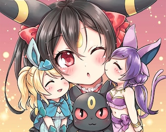 Love Live!xPokemon Art Book "Bokura no MONSTER 3.5"