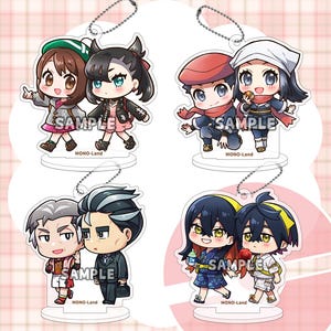 PKMN Trainer Duo Acrylic Standee Keychains