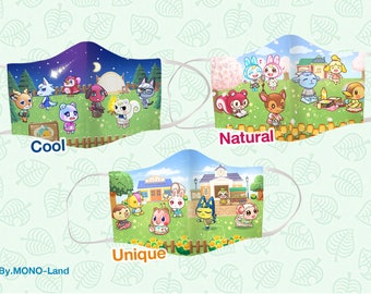 Animal Crossing Face Mask