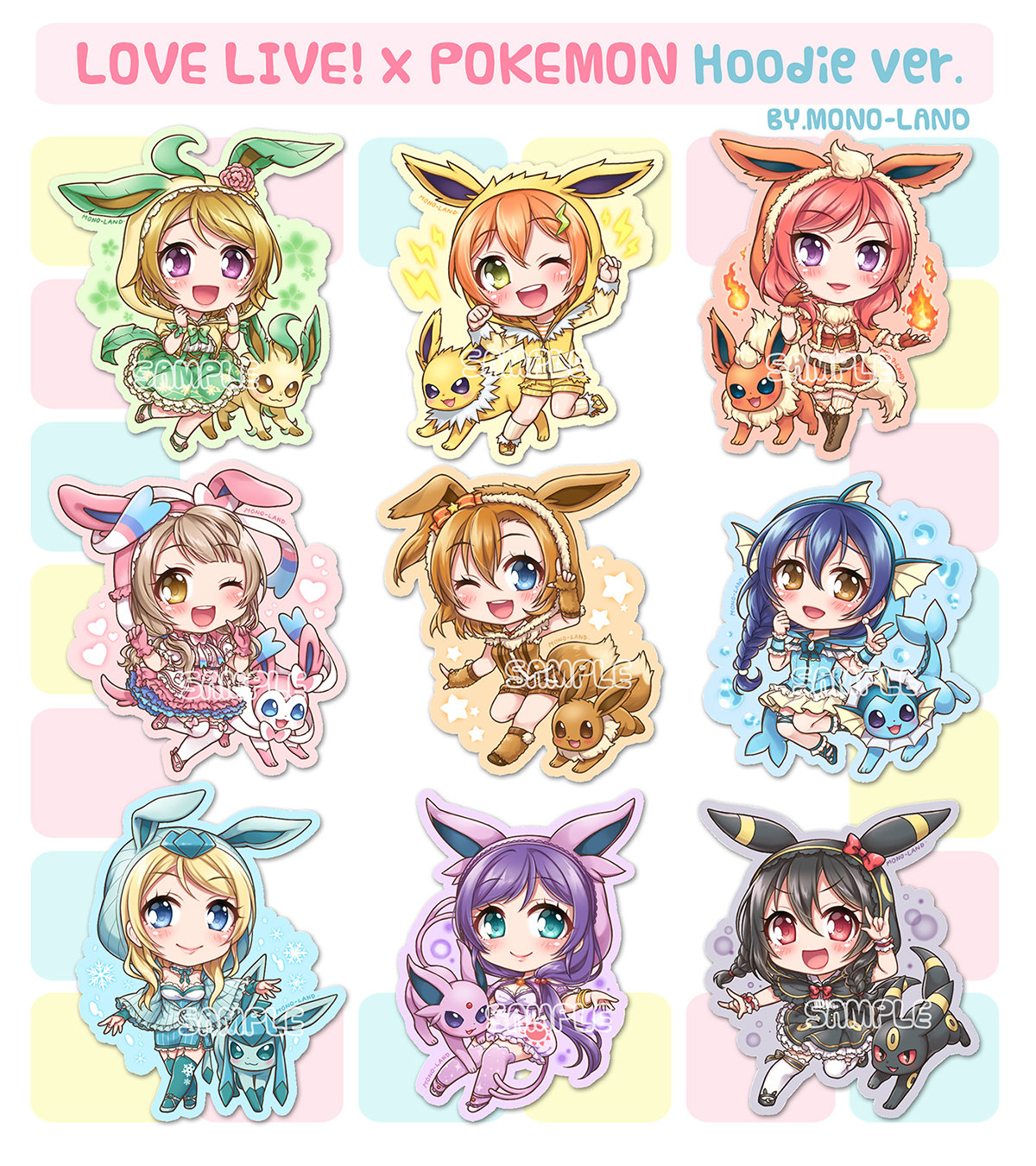 Love Livexpokemon Acrylic Charms M S Hoodie Ver Etsy Australia