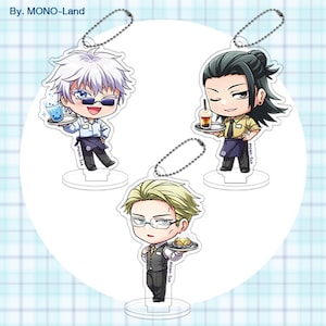 JJK Cafe Acrylic Standee Keychains [Nearly out of stock]