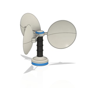 Astroneer Small Wind Turbine (Spins in wind!) *DIGITAL STL DOWNLOAD*