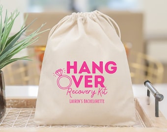 Hangover Kit for Bachelorette Party Recovery Kit for Bridesmaids Hangover Bags for Bachelorette Party Bags for Bridesmaids