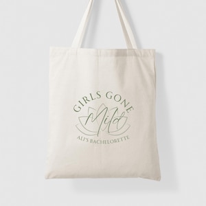 Girls Gone Mild Tote – Spa Bachelorette Party Favor Bag