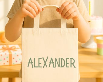 Kids Tote - Personalized Name Bag