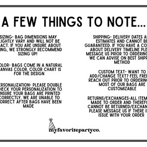 a few things to note for someone