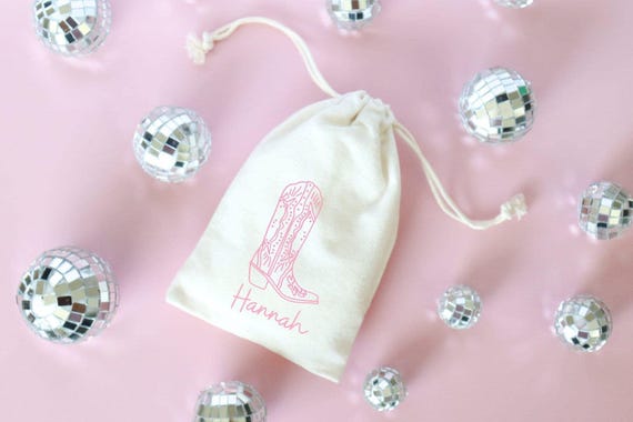 Cowgirl Bachelorette Party Favor Bags: Last Rodeo Hangover Kit