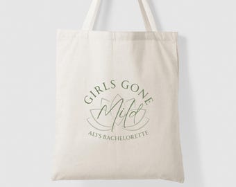 Girls Gone Mild Bachelorette Tote – Spa Bachelorette Party Favor Bag