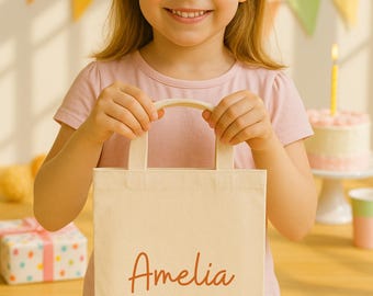 Draagtas voor kinderen - gepersonaliseerde naamtas