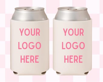 Custom Logo Can Coolers - Real Estate Closing Gifts - Branded Drink Holders For Realtors & Clients