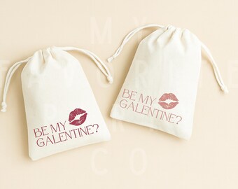 Be My Galentine Bag - Valentines Day Party Favor - Girls Valentine Favors