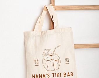 Bachelorette Island Themed Favor - Bachelorette Tote Bags - Beach Bag for Bach Villa Getaway
