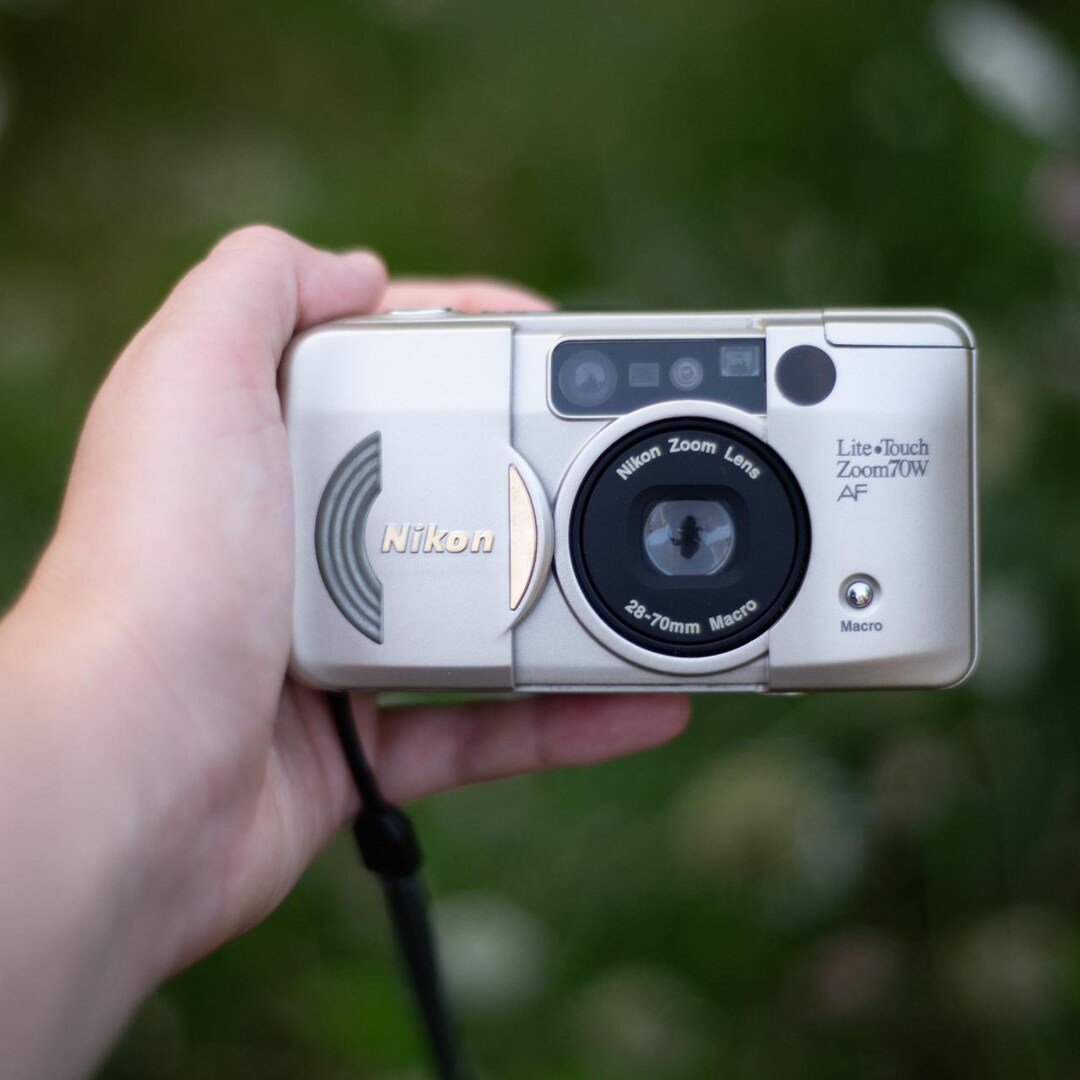 NIKON Lite Touch Zoom 70W AF / 35MM Film Camera / Point and Shoot Etsy