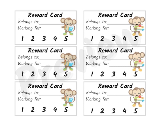 Punch Cards: The Ultimate Classroom Reward System - A Love of